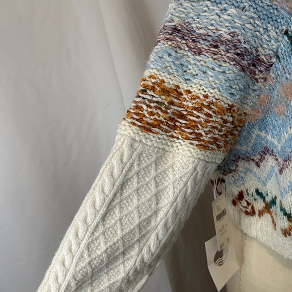 NWT Daily Practice by Anthropologie Plush Cropped Sweater size XSP - Picture 13 of 14